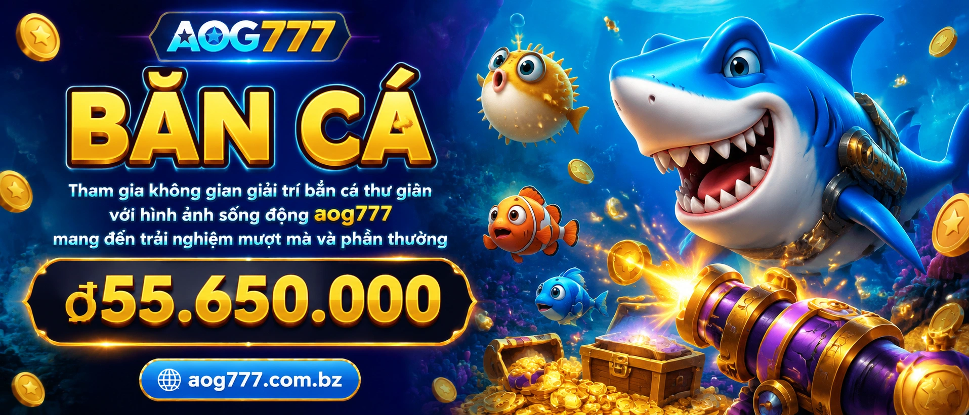Giao diện Bắn Cá AOG777
