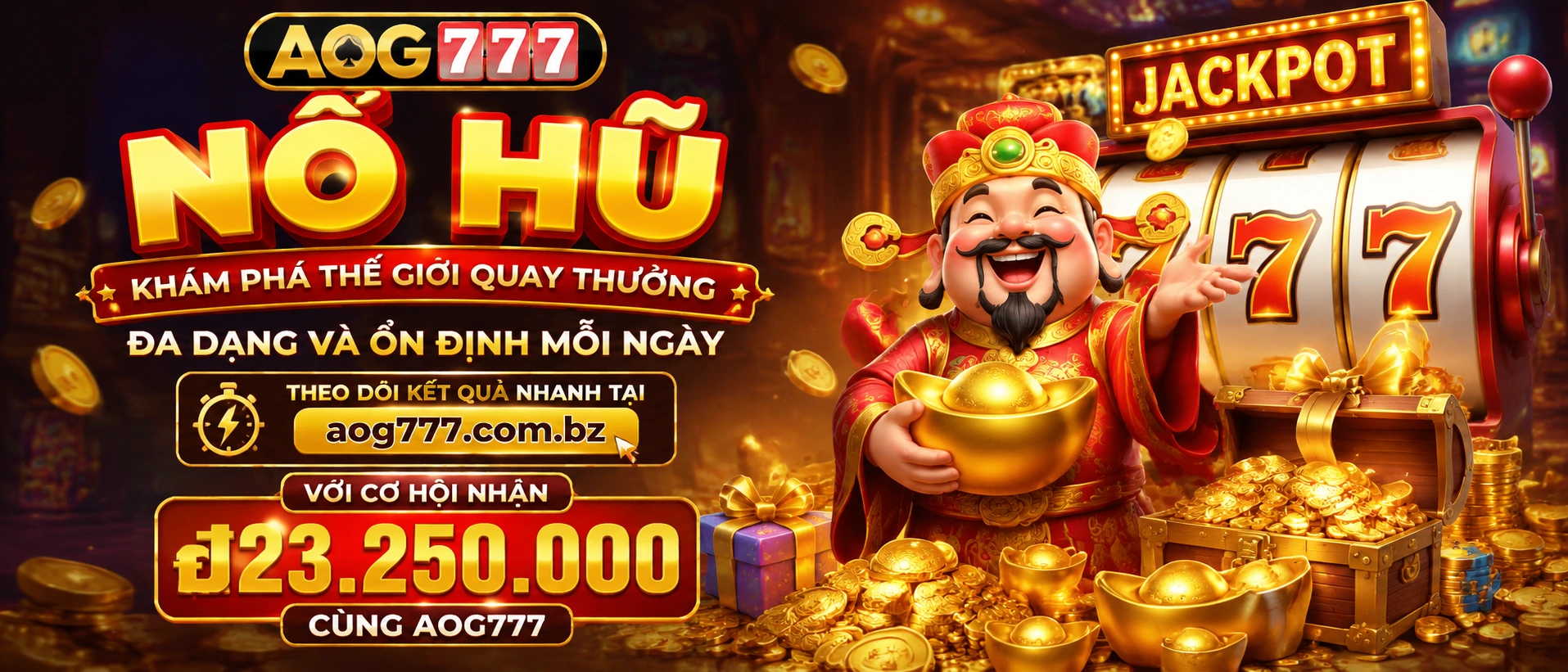 Khu game Nổ Hũ nổi bật trên aog777.com.bz